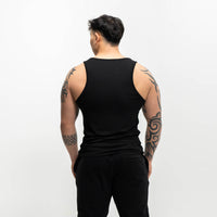 Black Ribbed Tank
