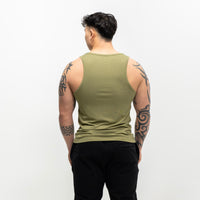 Military Green Ribbed Tank