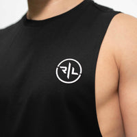 Black Muscle Tee