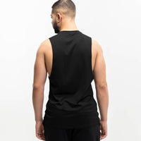 Black Muscle Tee
