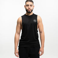 Black Muscle Tee