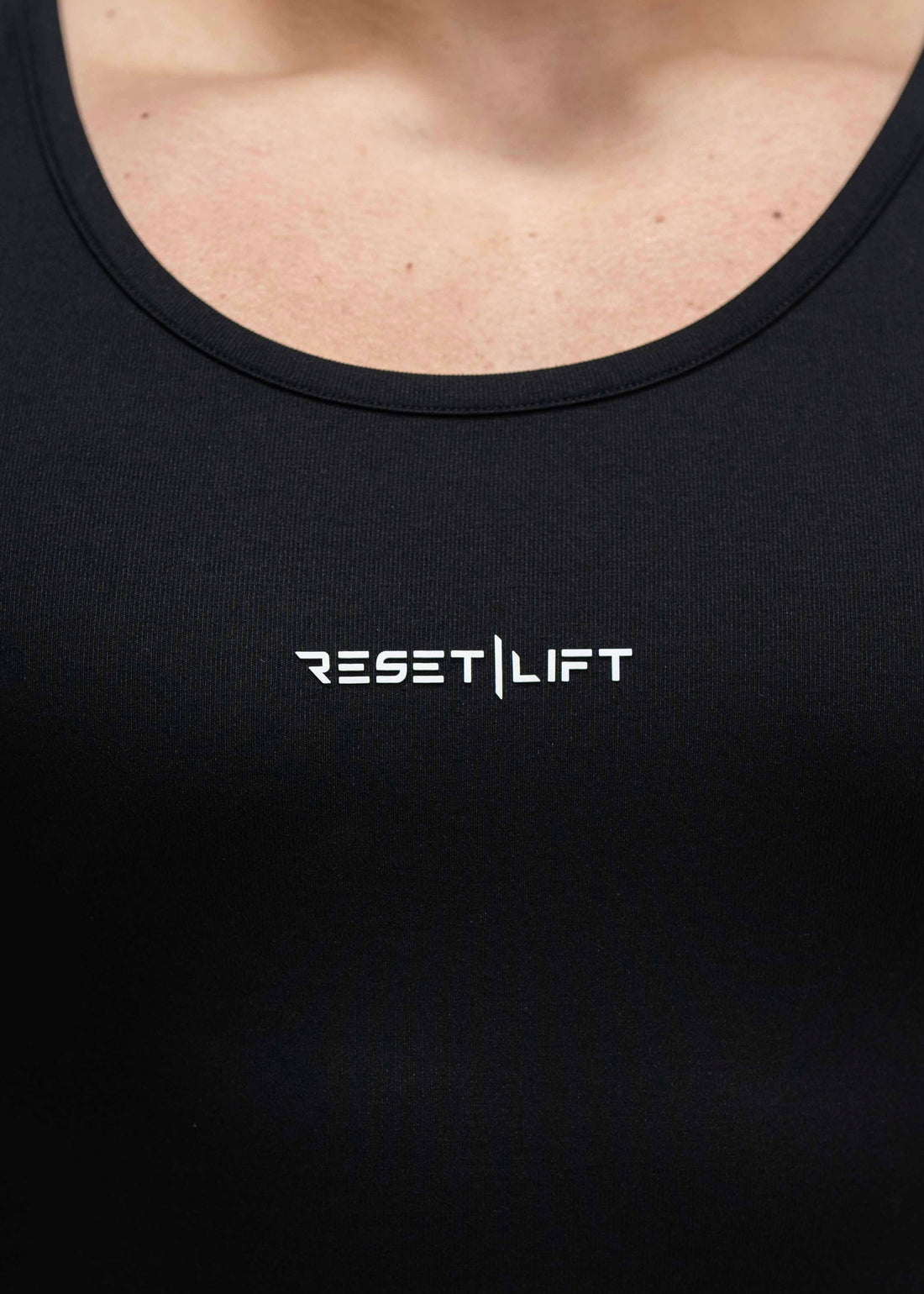 Black Ribbed Tank
