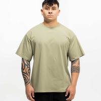 Olive Green Relaxed Tee